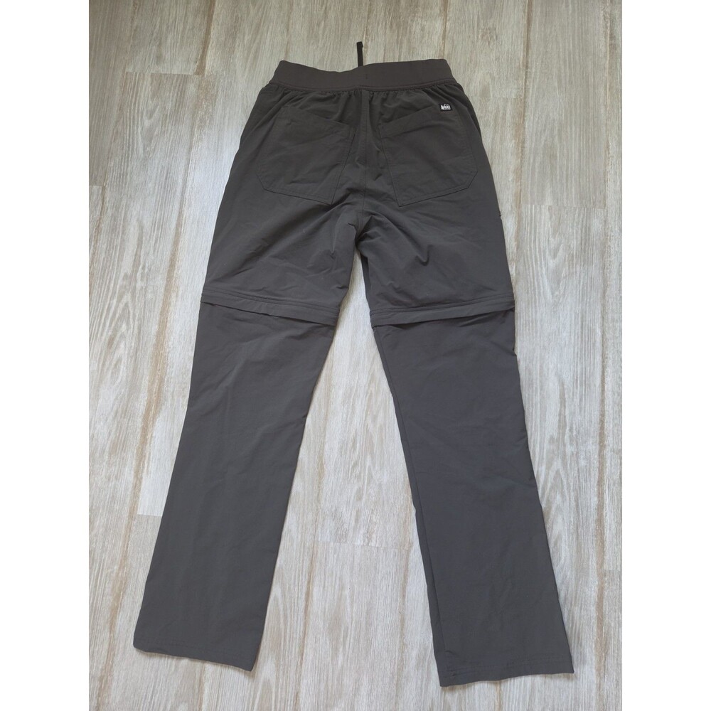 REI Co-op Convertible Hiking Pants Mens S Gray Zip Off Trail Outdoor Travel EUC - Picture 10 of 11